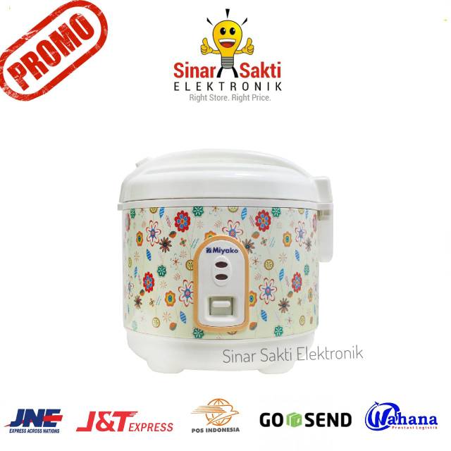 Miyako MCM-609 Magic Com 0.6 Liter Warm and Cook Rice Cooker Serbaguna murah garansi promo