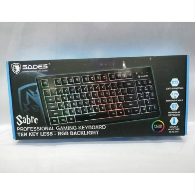 Sades Sabre TKL RGB Gaming Keyboard