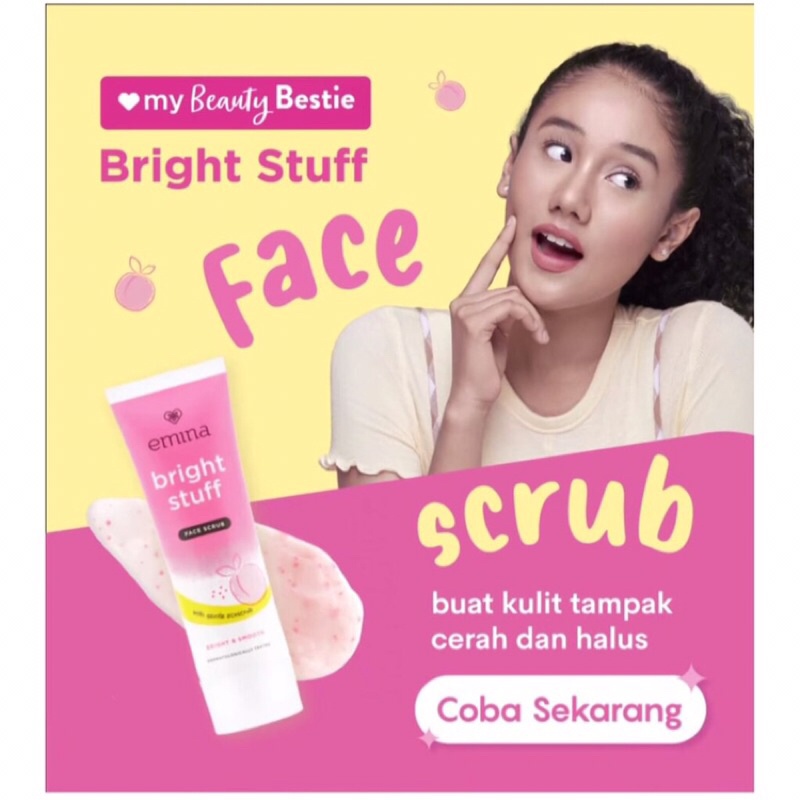 EMINA BRIGHT STUFF FACE SCRUB