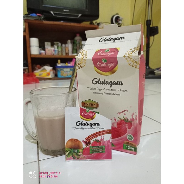 

batrisyia glutagam/mencerahkan/memutihkan/10 sashet/ kesehatan organ dalam