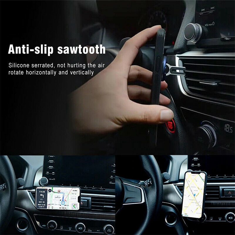 2in1/dudukan Mobil+Stand Phone Bracket Handphone Serbaguna/Tempat Cincin Rotasi 360derajat