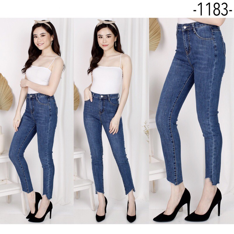 VIERLIN - Jeans 1183 - HIGHWAIST SKINNY JEANS