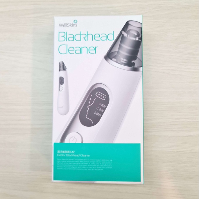Alat Pembersih Jerawat  Komedo Wajah Electric Vacuum Rechargeable - WX-HT100 - WellSkins
