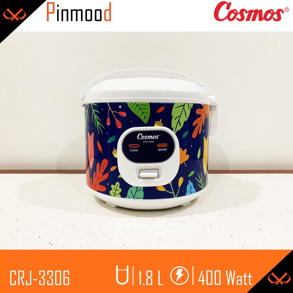 COSMOS MAGIC COM // RICE COOKER CRJ-3306 [ 1.8 LITER ] PENANAK NASI NEW MURAH