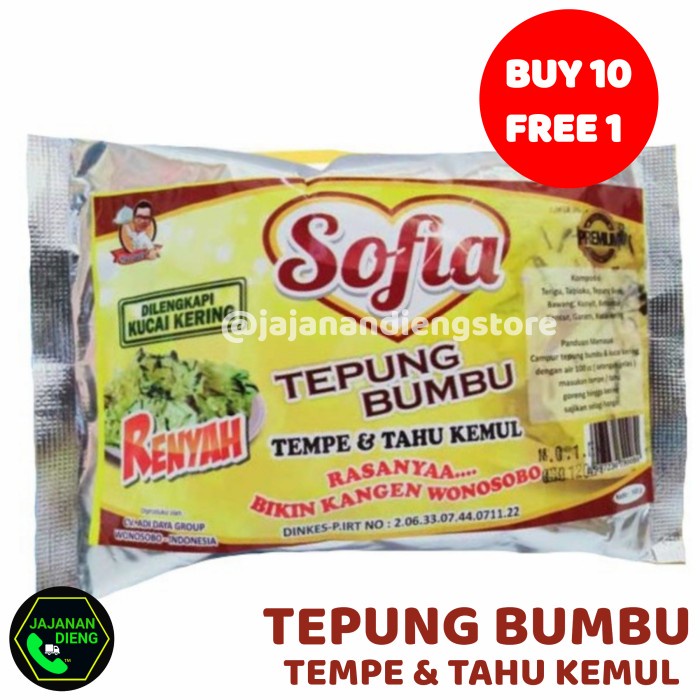 

NEW Tepung Bumbu Tempe dan Tahu Kemul - Wonosobo