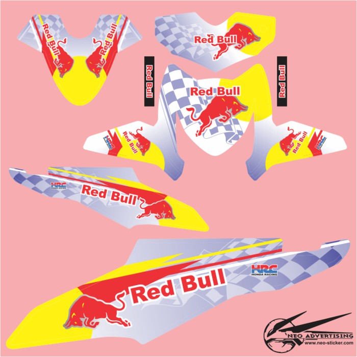 Sticker Beat FI Fullwrap Red Bull