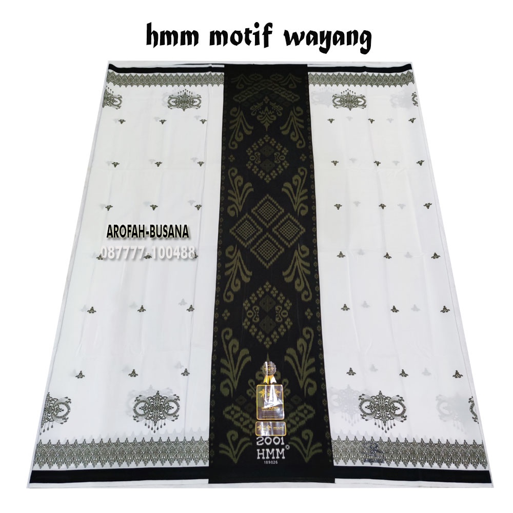 SARUNG HMM MOTIF WAYANG