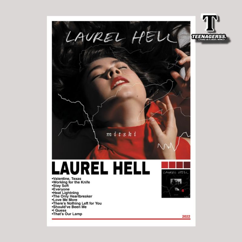 Jual Poster Mitski Album Laurel Hell Aesthetic Wall Decor | Shopee