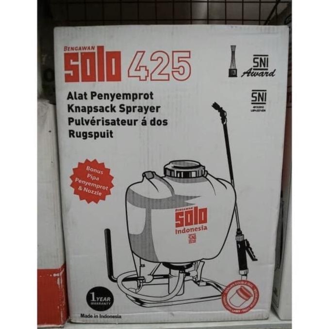 Sprayer alat semprot knapsack Solo425 15liter untuk disinfektan/v termurah