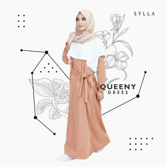 Gamis Toyobo QWEENY by Sylla hijab