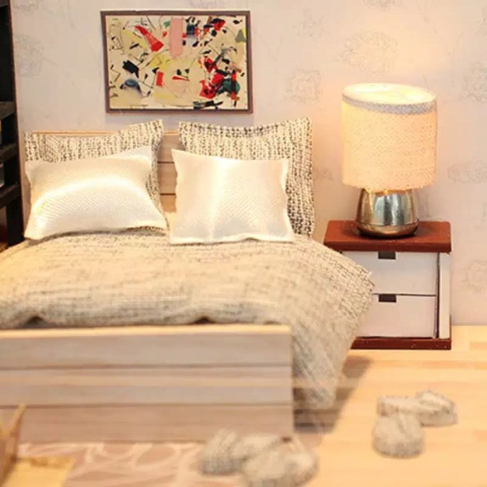 MAINAN & HOBI FIGURE MAINAN ANAK MINIATUR RUMAH BONEKA MEWAH DIY ENJOY