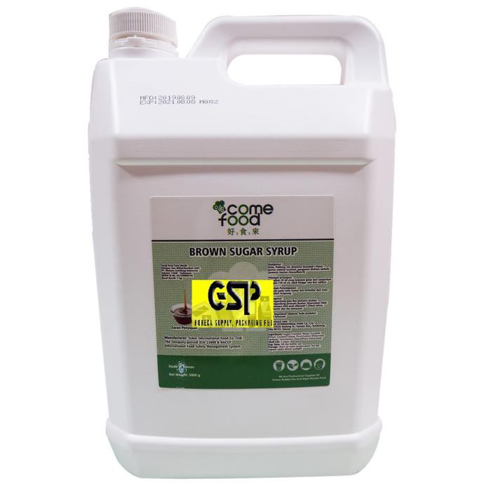 

brown sugar sirup, brown sugar syrup came food import taiwan 5 kg