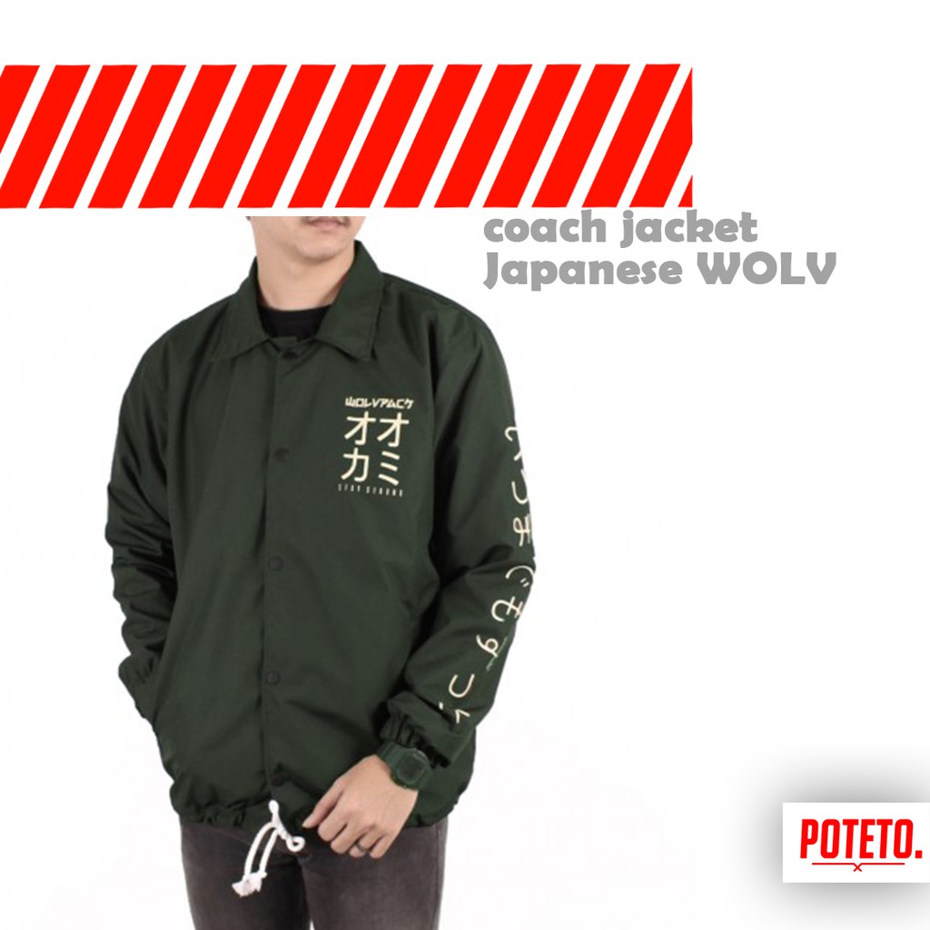 POTETO // Coach Jaket Japanese WOLV