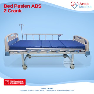 Jual Bed Pasien 2 Crank ABS - Ranjang Pasien 2 Engkol ABS - Tempat ...