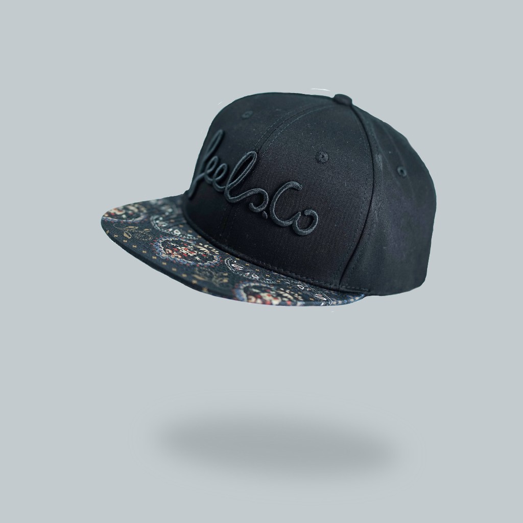 "BlackMatte" - Snapback Feels.Co - Topi