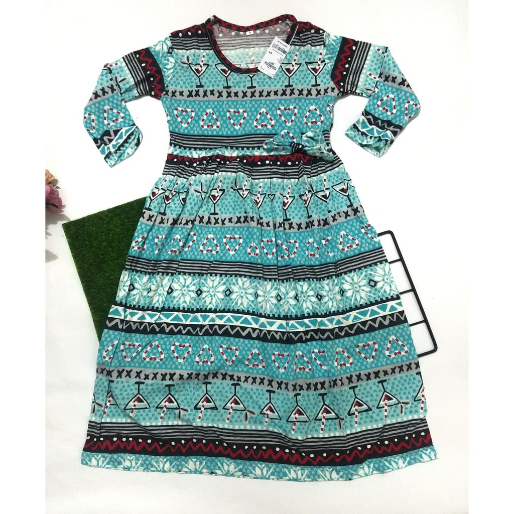  Gamis  anak kaos  katun Murah  gamis  anak murah  Shopee  