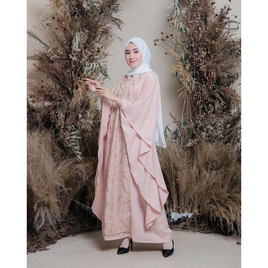 NISA DRESS - DRESS BRUKAT - DRESS KONDANGAN - DRESS PESTA