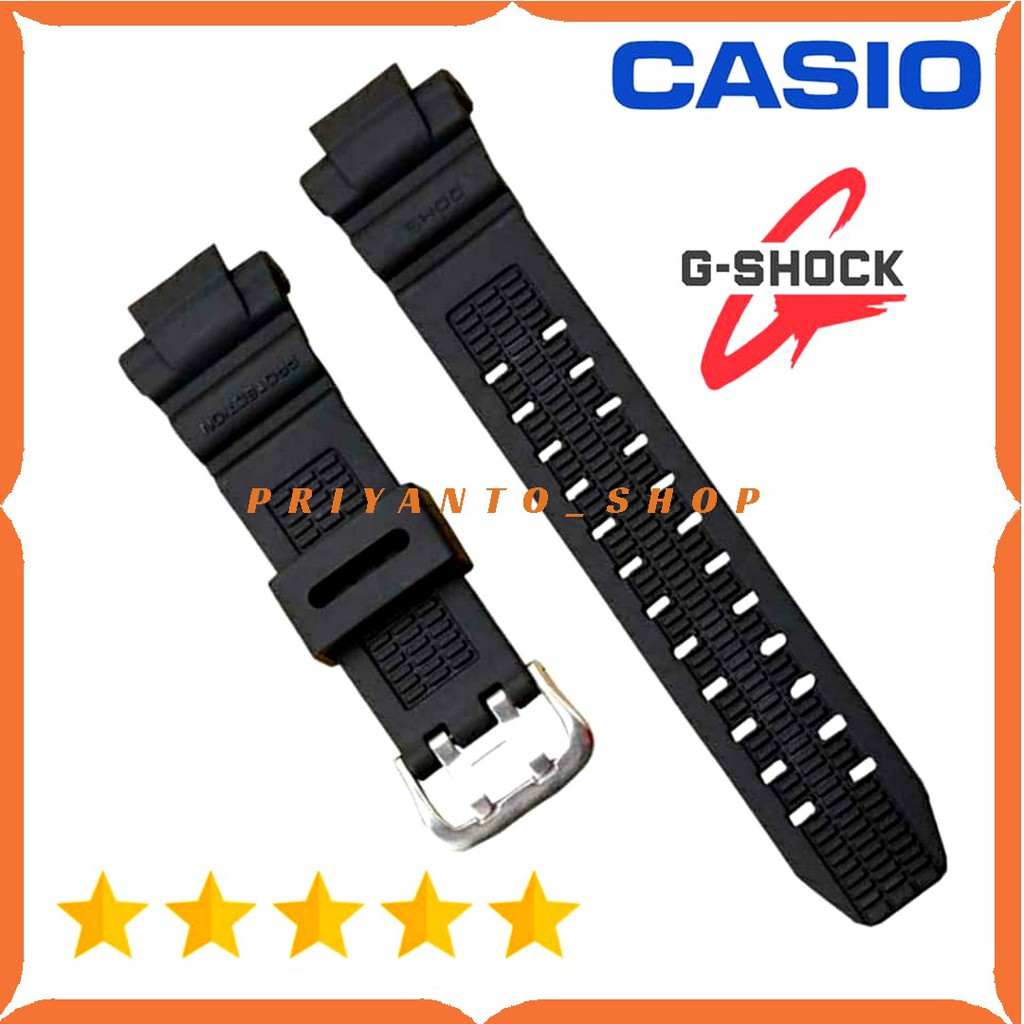 Strap Tali jam Tangan Casio Protrek PRG 550 PRG-550 Hitam