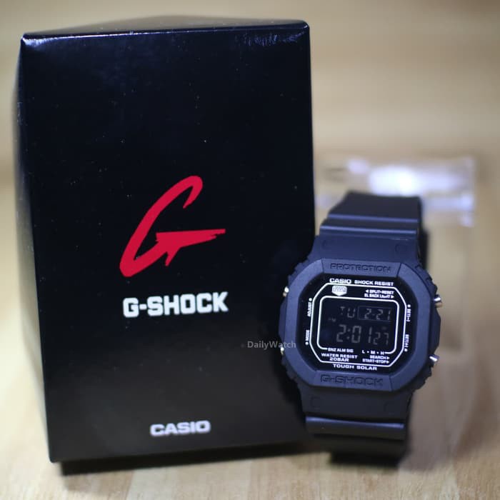 Jual ORI Jam tangan Casio G-Shock GLS-5600 / Jam tangan Gshock Pria Full  Black 009 Indonesia|Shopee Indonesia