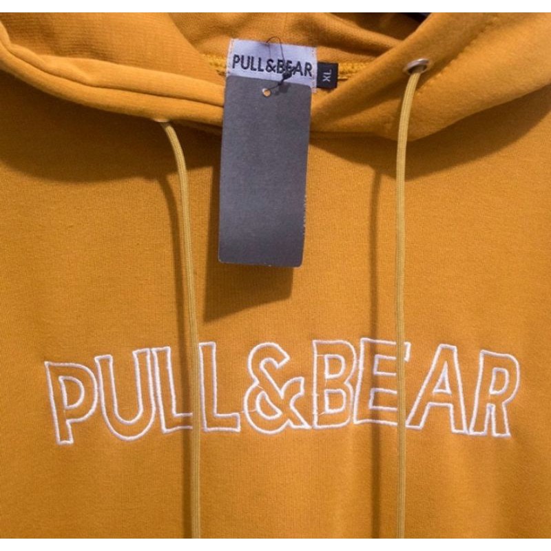 HODIE PULL &amp; BEAR KUNING MUSTRAD