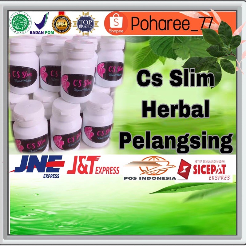 CS SLIM OBAT DIET HERBAL PELANGSING / PELANGSING HERBAL /OBAT DIET