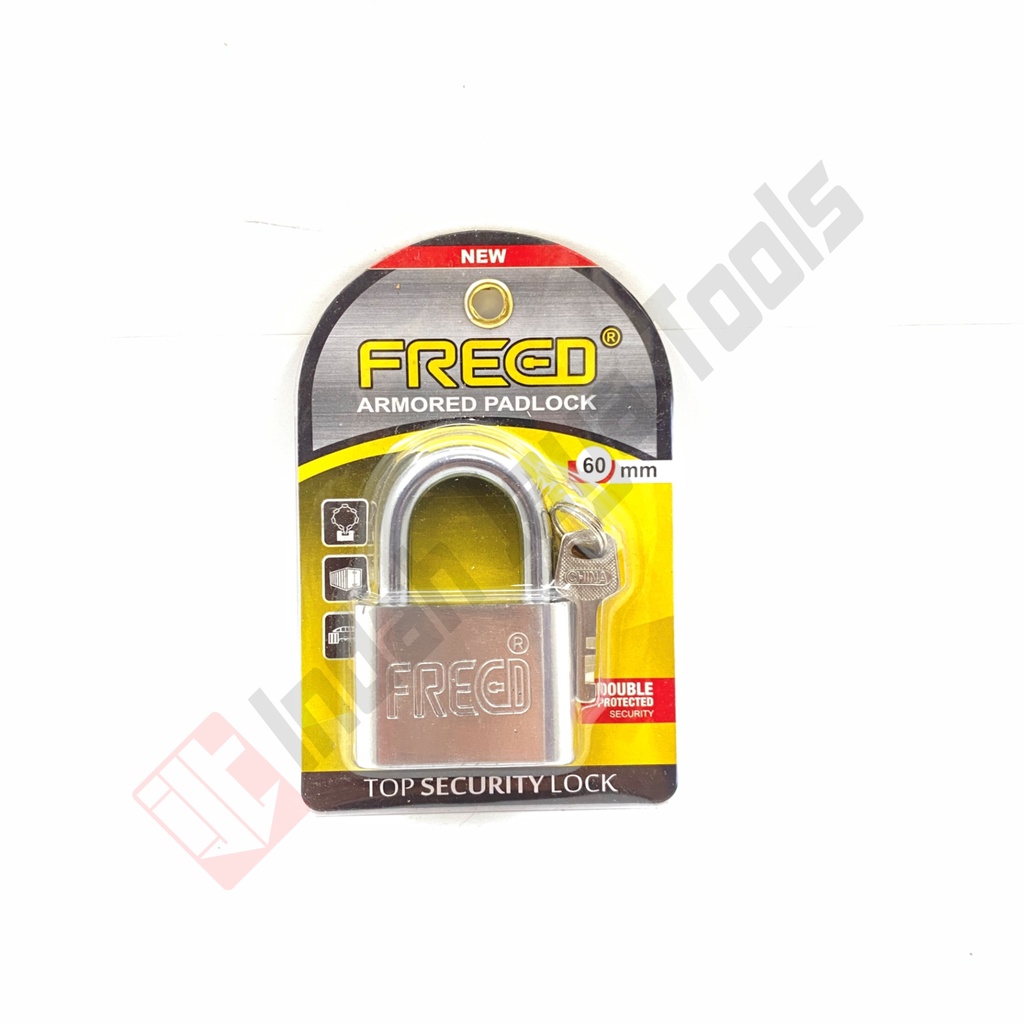 FREED Gembok NEKEL PENDEK 30 40 50 60 mm Leher Rumah Pintu Gerbang