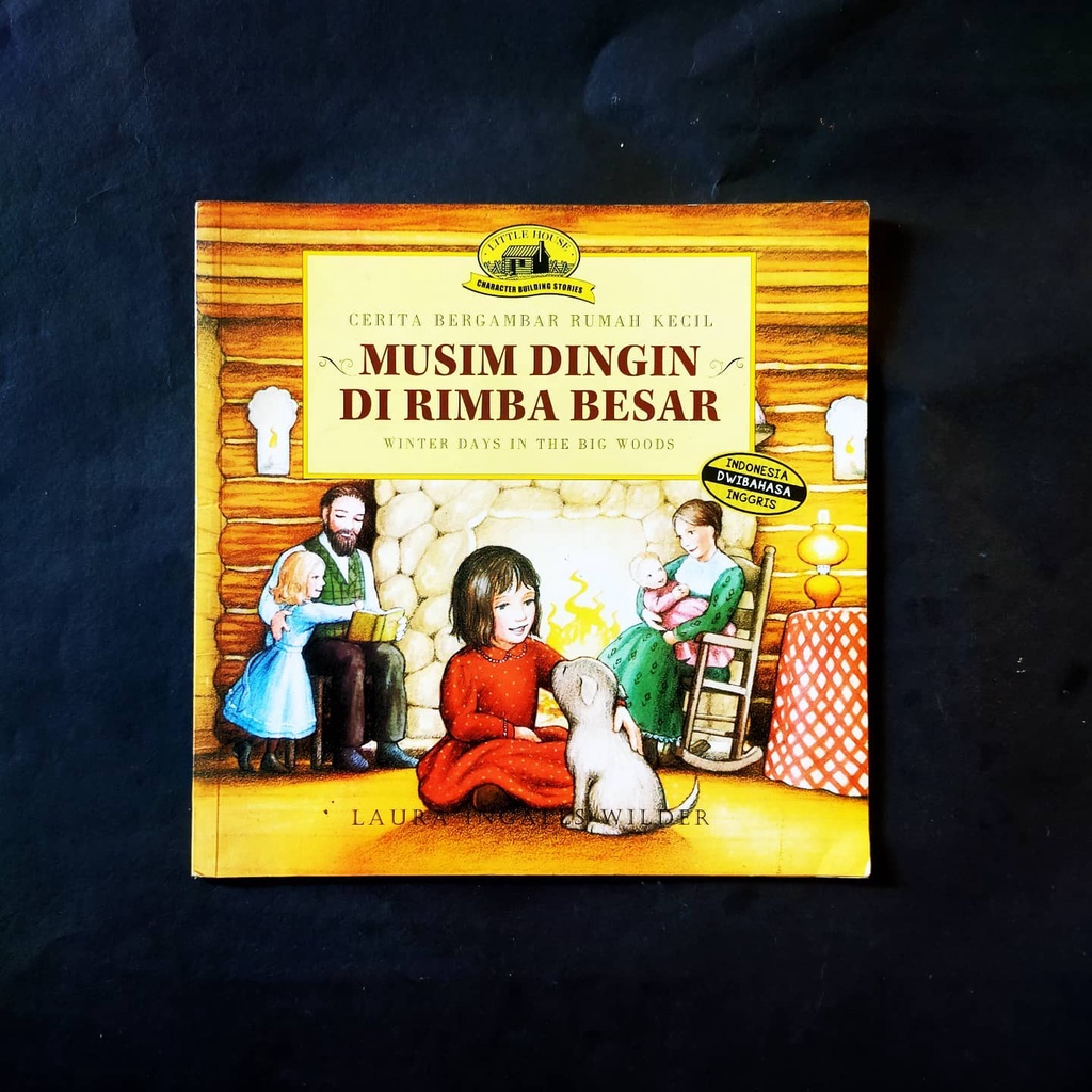 Laura Ingalls Cerita Bergambar Rumah Kecil Musim Dingin di Rimba Besar