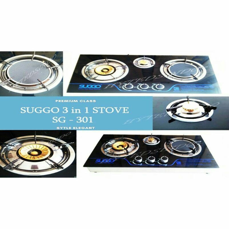 Kompor Suggo 3 Tungku