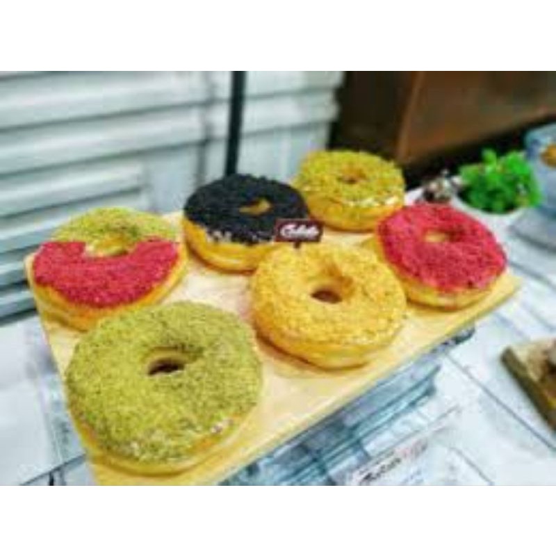 (100 g) La Kreiva Fine Crumble Colatta / Topping Donat Kue Roti Tart Varian Original Coklat Black Red Velvet Matcha Caramel Speculous Marie Regal