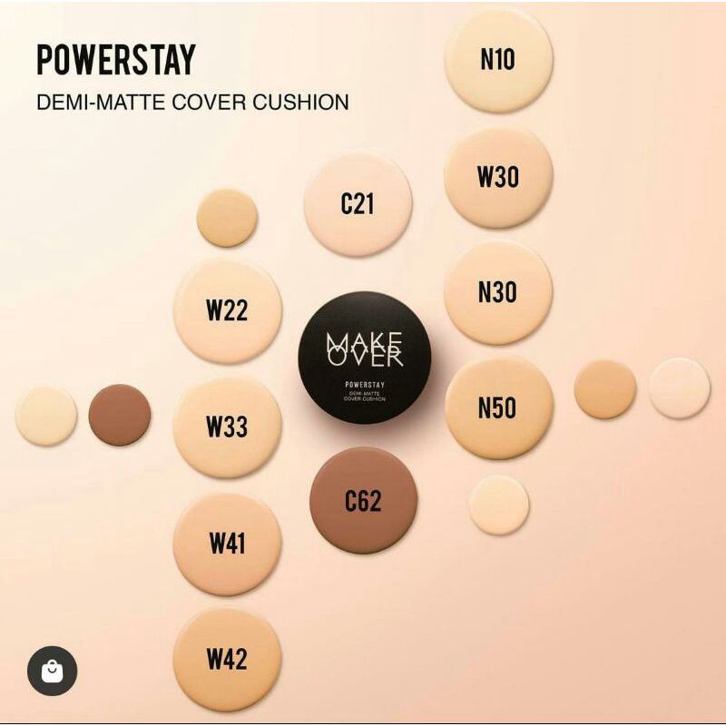 Make Over Powerstay Demi-Matte Cover Cushion