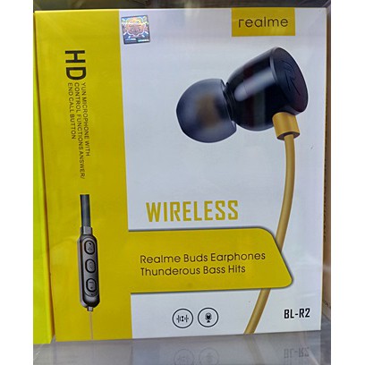 Headset earphone bluetooth Realme BL-R2 Wireles