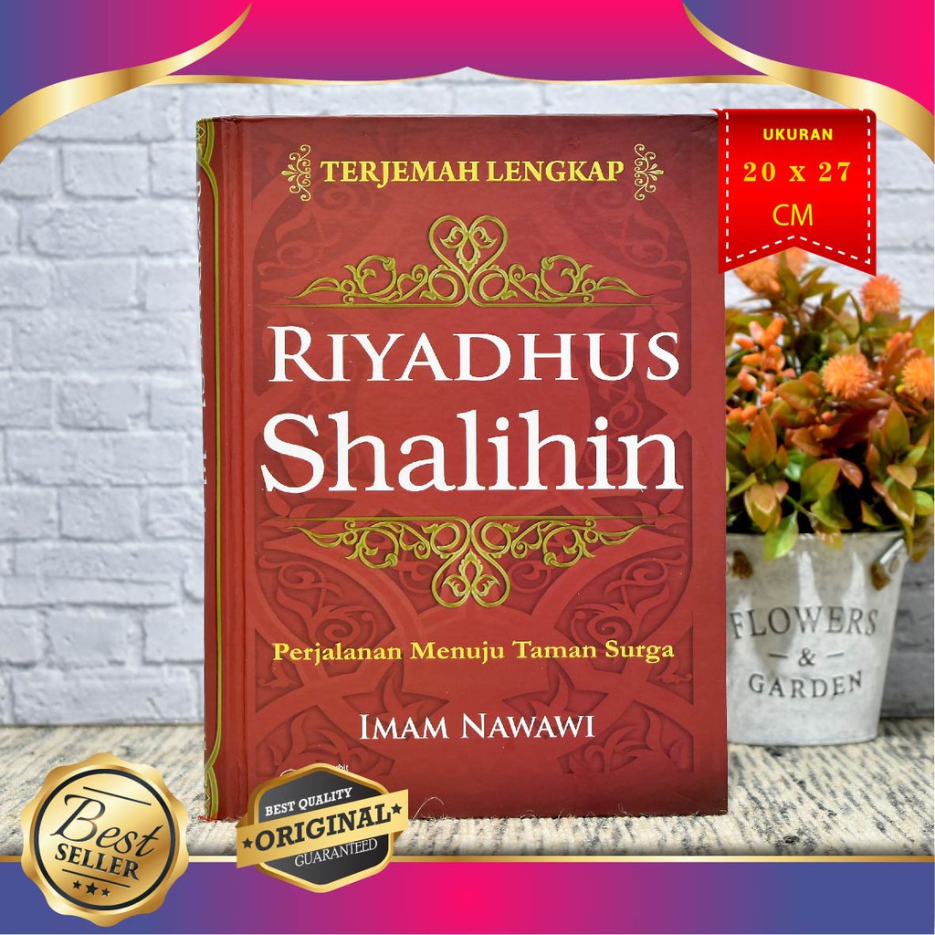 ORIGINAL- Buku Riyadhus Shalihin - Jabal, Buku Tentang Islam, Buku Adab Islami, Buku Adab Dan Akhlak