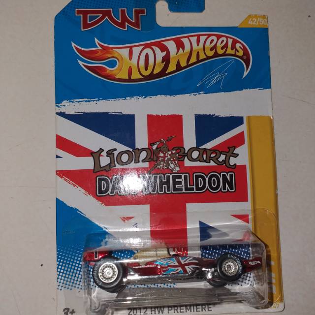 Hotwheels Treasure Hunts Super Dan Wheldon DW 1