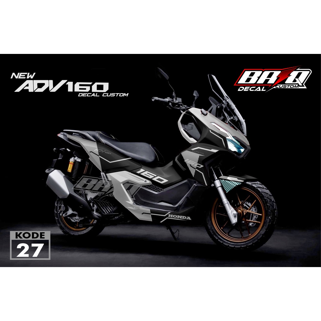 DECAL ADV 160 - STICKER DECAL ADV 160 VARIASI GRAFIK KODE 27