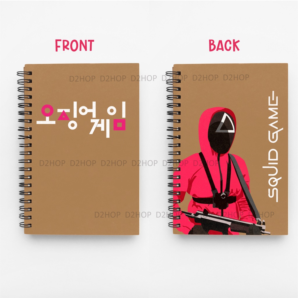 

NOTEBOOK SQUID GAME NETFLIX A6