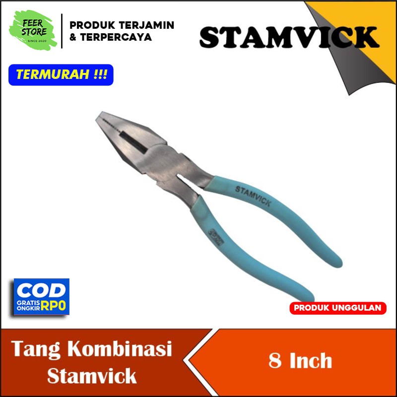 Tang Kombinasi Besar 8 Tang Plier Combination Plier STAMVICK