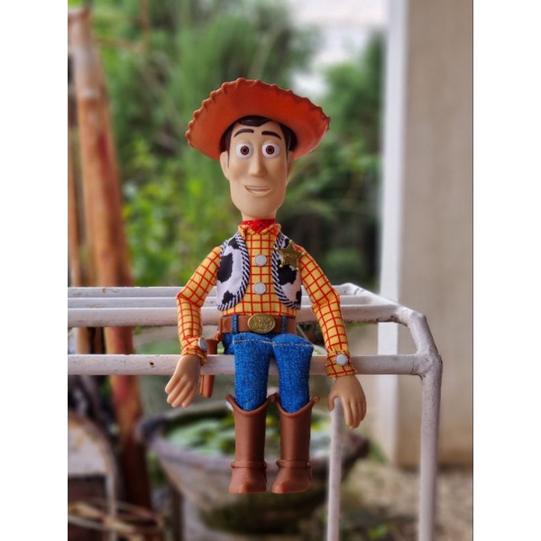 Disney Pixar Toy Story Sheriff Woody Takara Tomy Toys Life Size Talking Figure Ori buzz lightyear th