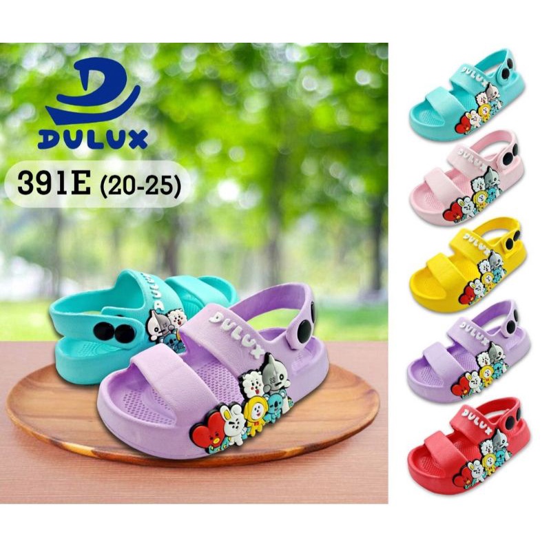 Sandal Anak Motif BTS Duluxe