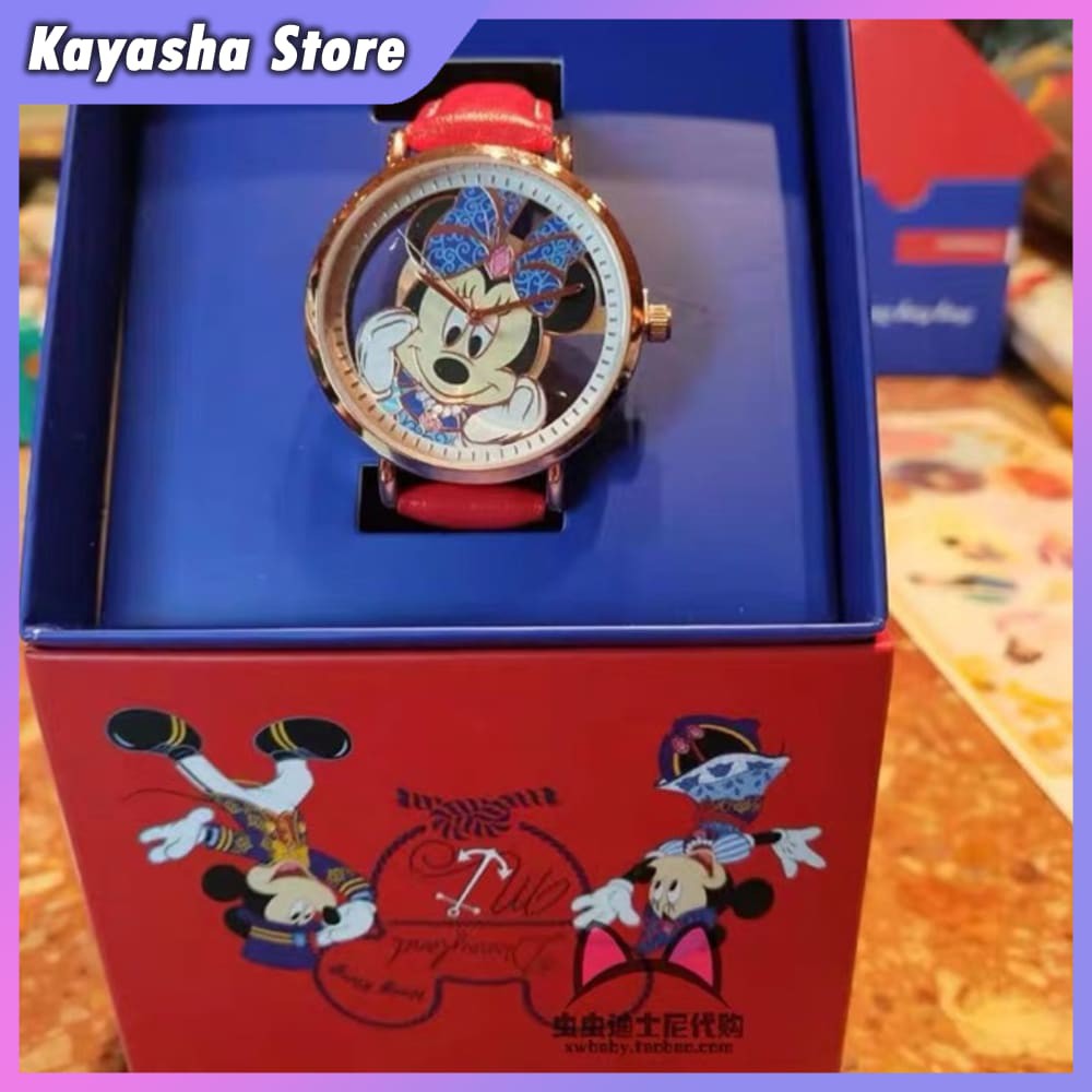 KYS HONGKONG DISNEY COUPLE WATCH MICKEY MINNIE WATCH JAM TANGAN DISNEY