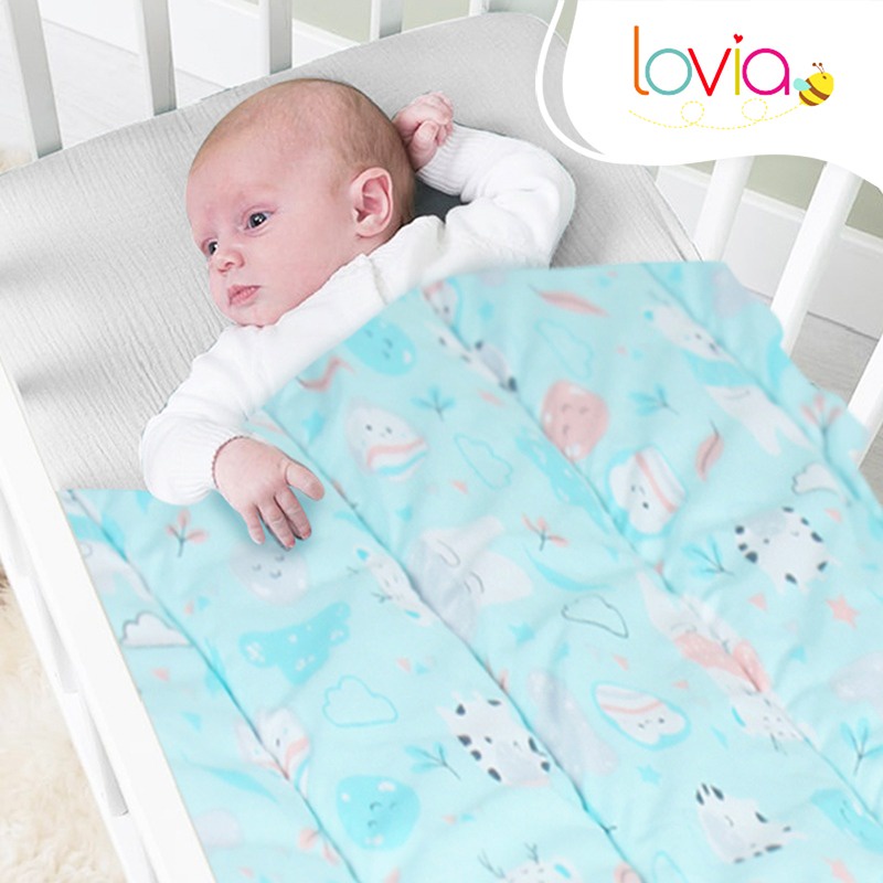 Kiddy Bedding Set Bayi / Alas Tidur Bayi / Set Bantal Komplit Bayi / Bantal Bayi Forest Deer / 26039