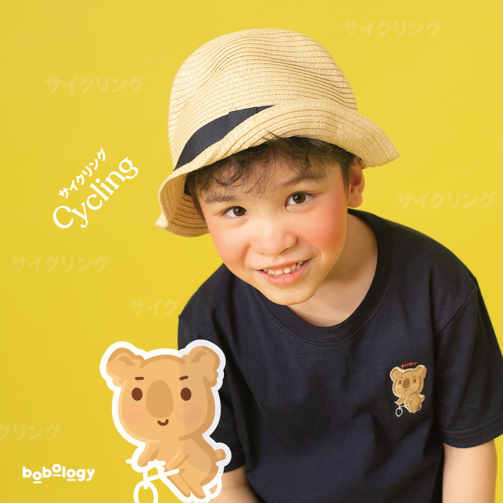 BOBOPLAY Bicycle – BOBOLOGY (Kaos Anak T shirt Baju Anak Baju Main)