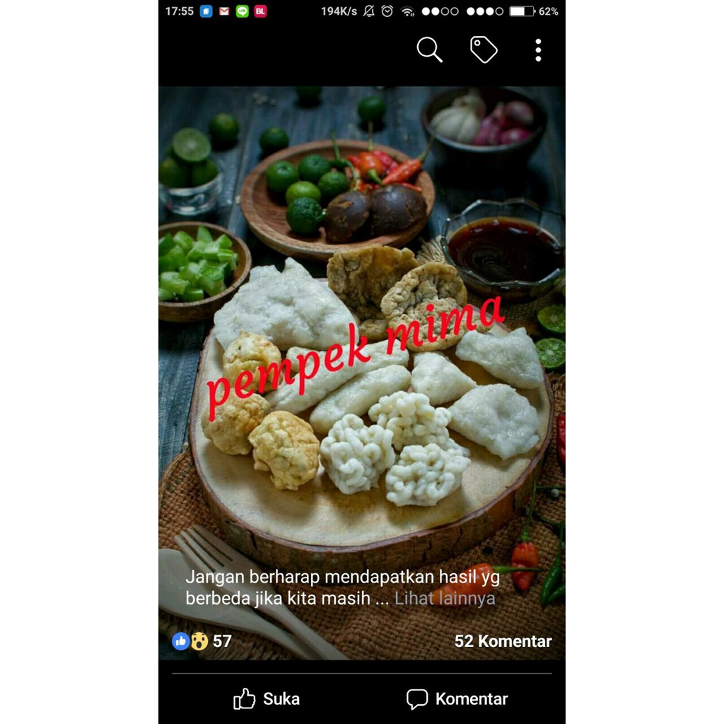 

Pempek Enak Paket Icip-Icip Asli Ikan Tenggiri