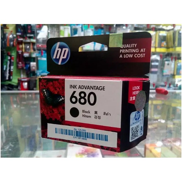 Hp 680 original (black&color)tinta hp 680/hp 680 black dan color