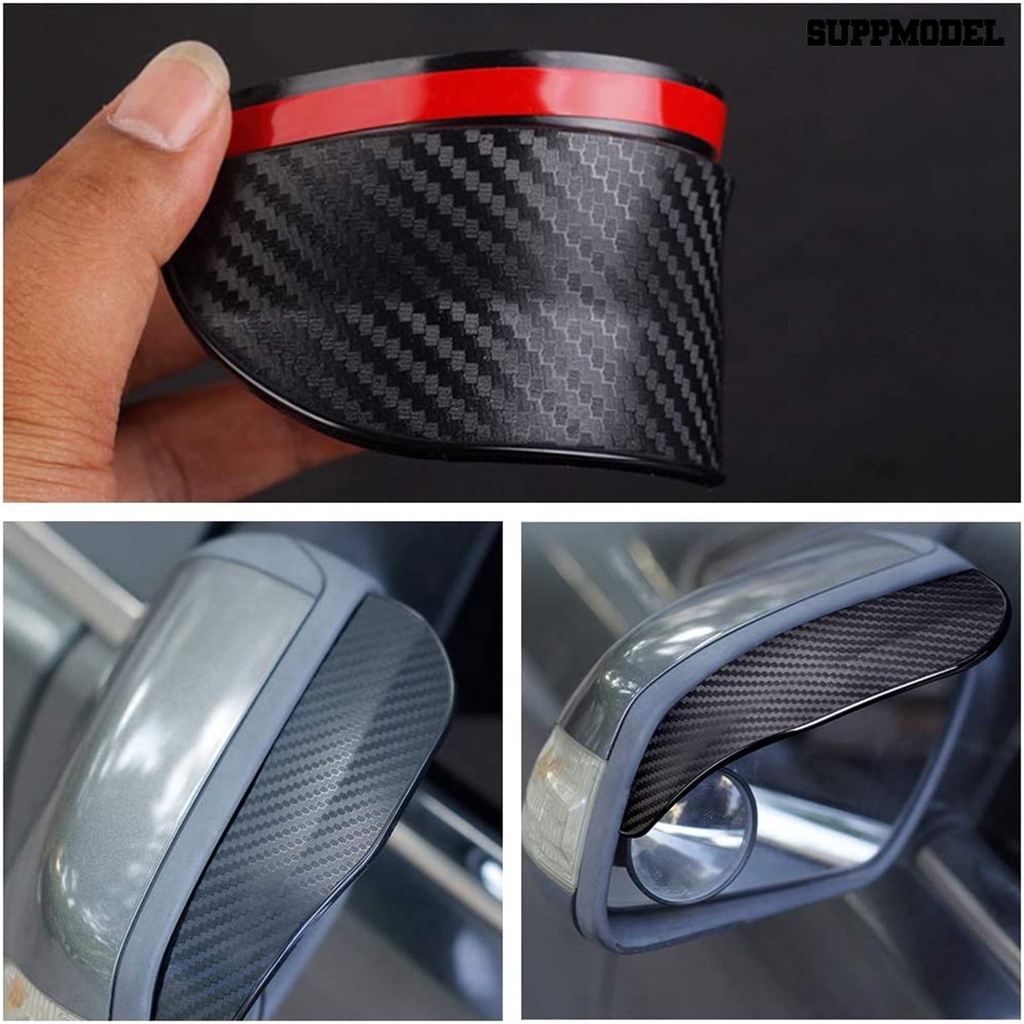 2pcs Cover Pelindung Kaca Spion Mobil Flexible Anti Hujan