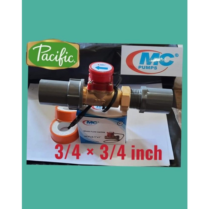 Flow Switch 3/4 X 3/4 In Pompa Air Booster Shimizu 228 Grundfos Upa 20