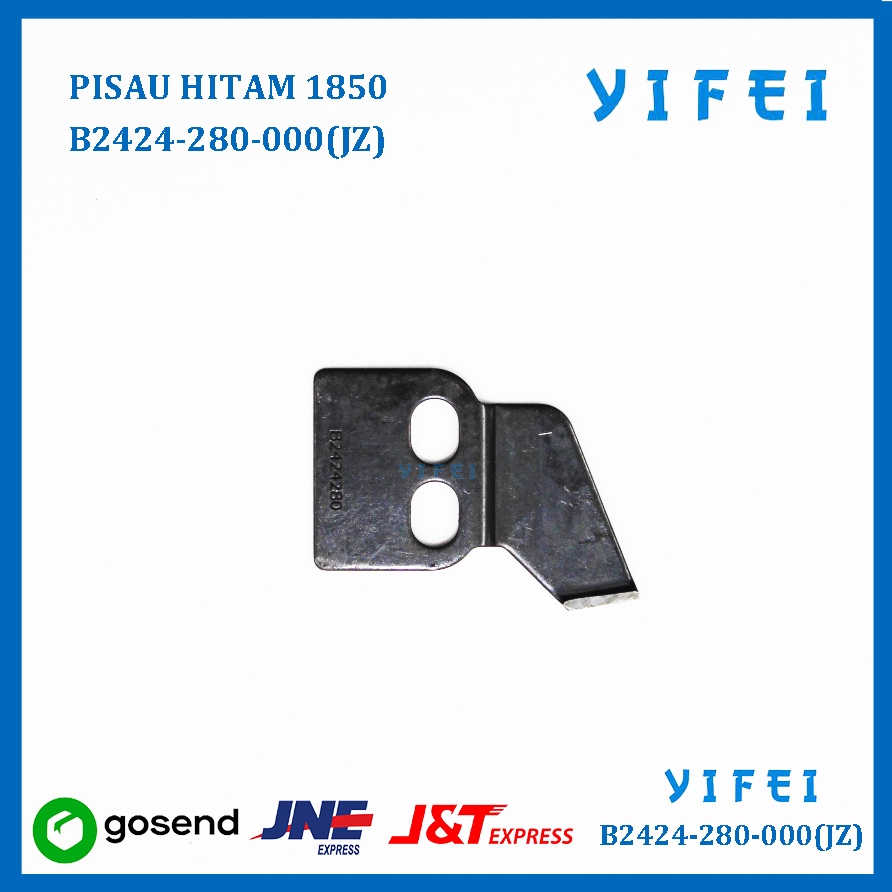 PISAU HITAM 1850/FIXING KNIFE/COUNTER KNIFE 1850 YIFEI B2424-280-000