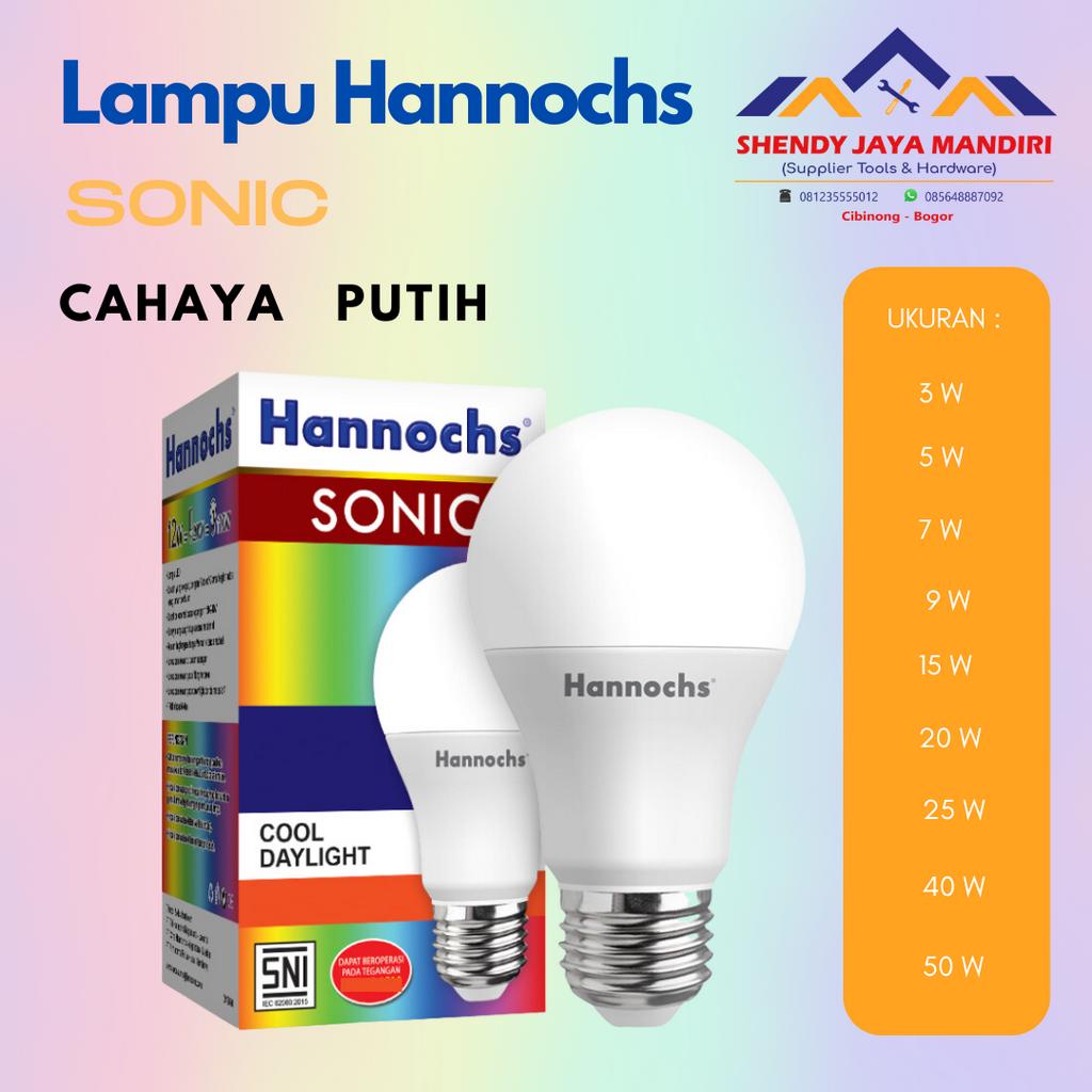 Bola Lampu Led Hannochs Sonic 20 Watt Bohlam Hannochs Led Sonic 20 W