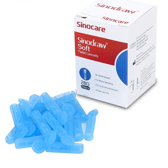 Sinocare Sinodraw Soft Twist Lancet 28G LDA