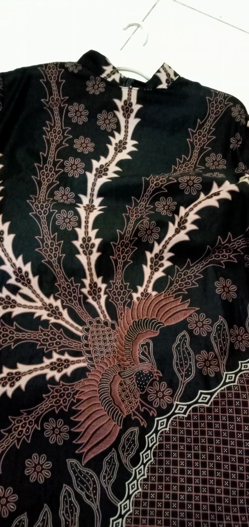 Couple Batik Tunik Modern Seragam Kerja Kantor Lengan Panjang