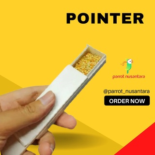 pointer box burung tempat makan parrot